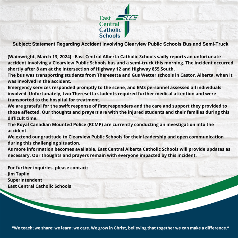 Statement Regarding Accident